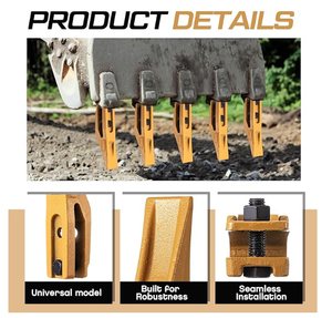 Prezzo di Fabbrica Fornitore Cinese-6684447 Denti per Benna da Scavo con Perni Denti per Benna Escavatore Accessori per Mini Escavatore - Product Image 3