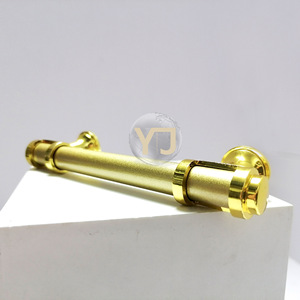 Cabinet Handles Gold Stainless Steel Cylindrical Modern Minimalist <b>Wardrobe</b> <b>Hardware</b> Durable - Product Image 4