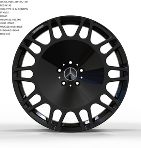 Pour les roues <span class=keywords><strong>Mercedes</strong></span>-Benz BRABS G63 GT AMG/G500 (W464/W463): jantes en fibre de carbone forgées sur mesure, 20-24 pouces - Product Image 5
