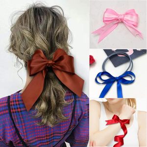 4 cm Polyester <b>Ribbons</b> 100 Yards <b>Ribbon</b> Roll 1.5 Inch Pink Double Face Satin <b>Ribbon</b> with Eternal Rose Flowers - Product Image 4