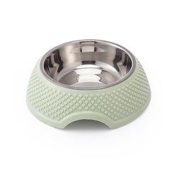 Popular Design Antiderrapante Forma do Coração Cat Food Splash Proof <span class=keywords><strong>Bowl</strong></span> Aço Inoxidável <span class=keywords><strong>Pet</strong></span> Bowls Dog Bowls - Product Image 4