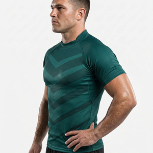 Maillots de rugby personnalisés en polyester coupe-vent, antibactériens, respirants et anti-humidité pour adultes, de haute qualité, par sublimation, vente en gros - Product Image 3