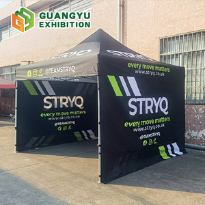 Tente de réception personnalisée avec logo 10 x 10, services de personnalisation, tente à auvent en tissu ignifuge, tentes <span class=keywords><strong>pour</strong></span> événements et salons professionnels - Product Image 5