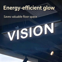 Letras LED Magnéticas Personalizadas, Fáciles de Instalar, Mini Letreros 3D Retroiluminados para Tiendas, Centros Comerciales y Proyectos Comerciales