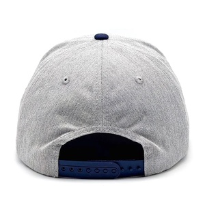 Gorra Snapback de 6 Paneles con Diseño de Ciervo de Montaña Bordado Personalizado OEM, Unisex, Casual para Exteriores, con Visera Azul, de Hilo de Algodón - Product Image 6