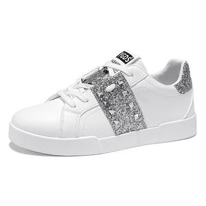 Nuove scarpe da uomo a buon mercato di alta qualità sotto i 10 dollari Design di lusso italia Glitter oro Casual Sneaker giovane grosso prezzo basso di marca - Product Image 2