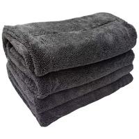 High Absorbent Microfiber Twisted Loop Car Wash and Detailing Towel with Quick-Dry Woven Technique for Auto Care