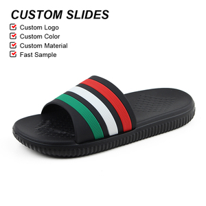 Olicom Fabriek Custom Casual Mode Glijbanen Voor Mannen Lichtgewicht Slider Pantoffels Anti <span class=keywords><strong>Slip</strong></span> Ademende Heren Schoenen Casual Sandalen - Product Image 2