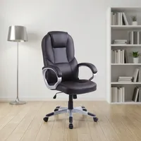 Silla de Oficina Ejecutiva Moderna y Económica, Cómoda, Ergonómica, con Elevación a Gas, Extensible, Ajustable, Reclinable, con Reposapiés para el Lugar de Trabajo