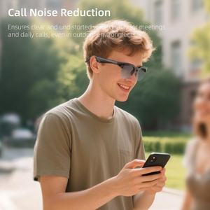 แว่นตาอัจฉริยะไร้สายรุ่นใหม่ กันน้ำ ป้องกันรังสียูวี แว่นกันแดดสำหรับขับรถ หูฟัง OWS ตัดเสียงรบกวน ชุดหูฟังสำหรับเล่นกีฬา รองรับการโทร - Product Image 6