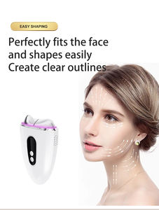 Perangkat Anti Penuaan penggunaan rumah panas dingin, mesin kecantikan genggam portabel penghilang kerut pemijat pengangkat leher wajah getaran - Product Image 2
