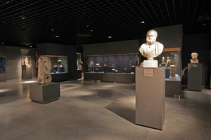 Hiện Đại Bảo tàng hiển thị thiết kế nội thất tùy chỉnh cổ hiển thị tủ tác phẩm nghệ thuật Kính hiển thị đảo - Product Image 2