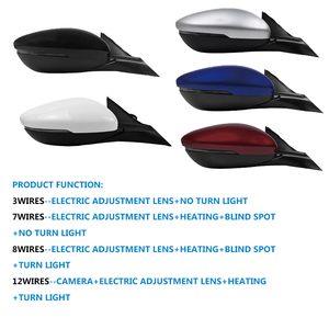 Reemplazo de espejo lateral apto para HONDA Accord 10TH 2018-2022 accesorios de espejo retrovisor espejos de coche luz de giro, punto ciego - Product Image 2