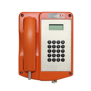 Téléphone filaire antidéflagrant certifié ATEx IECEx avec haut-parleur, version analogique SIP/IP, température de fonctionnement de -40°C à +70°C pour environnements difficiles - Product Image 5
