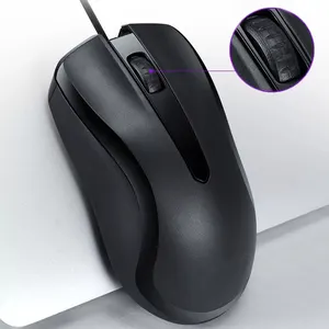 Economic good quality wired ergonomic mouse promotional gift umila wired mouse