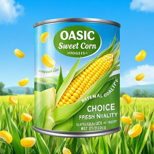 Thực phẩm lon rau: ngô, đậu xanh, rau trộn hoặc đậu Hà Lan - Product Image 4