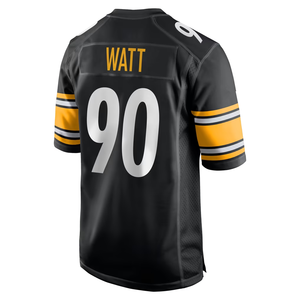 Camisetas de Fútbol Americano de Pittsburgh, Camiseta de Jugador Bordada <span class=keywords><strong>y</strong></span> Cosida # 4 Metcalf # 5 Ramsey # 6 Reinas # 8 Rodgers #   90 vatios - Product Image 3