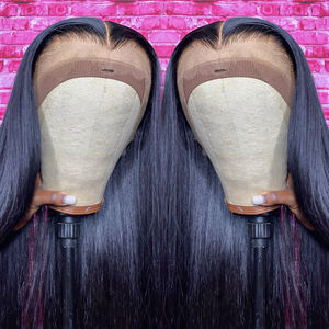 Perruques sans colle en dentelle frontale 200 % <span class=keywords><strong>cheveux</strong></span> humains pour femmes noires, fournisseur en gros de perruques frontales en dentelle HD transparente en <span class=keywords><strong>cheveux</strong></span> vierges brésiliens - Product Image 3