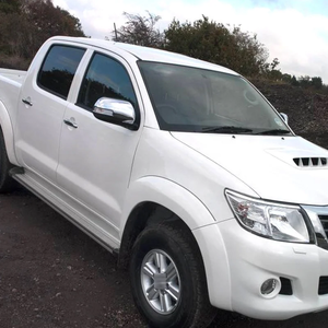 Recién llegado, estribo de barra Ner de paso lateral para Hilux <span class=keywords><strong>Vigo</strong></span> 2012-2014, modelo de recogida de aleación de aluminio y plástico protector - Product Image 2