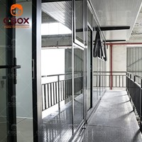 Cbox Moderna Casa Contenedor Desmontable de 20 pies, Prefabricada de 2 Pisos, con Paneles Sándwich Modulares, para Oficinas, Apartamentos, Dormitorios y Salas de Estar