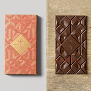 In ăn được nấm sô cô la thanh bao bì hộp tráng giấy sô cô la thanh bao bì hộp - Product Image 3