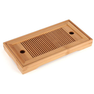 Bamboo <b>Tea</b> Tray Flat Portable Travel Kung Fu <b>Tea</b> <b>Set</b> Dry Brewing Tray For Home And Travel - Product Image 5