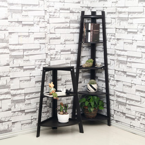 Bằng Gỗ Trắng 5 Tầng Hoa Hiển Thị Tường Kệ Bán Buôn Phòng Khách Lưu Trữ Kệ Trang Trí Nội Thất Cuốn Sách Tạp Chí Kệ - Product Image 5