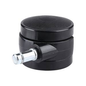 Durable Black <b>Plastic</b> Decorative Adjustable Caster <b>Wheels</b> Furniture Parts For Hospital Dining Kitchen Furniture - Product Image 5