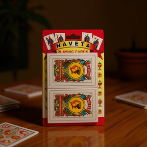 Naveta <b>Playing</b> <b>Cards</b> Spanish Style 54 <b>Cards</b> Standard Size For Games - Product Image 2