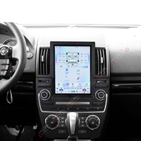 Lecteur dvd stéréo multimédia de voiture Android de style Tesla pour système de navigation gps Land Rover Freelander 2 2007-2015