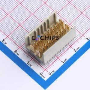 6469025-1 Board-to-Board & Backplane Connector Through hole Component (THT),P=2.5mm Connector 60P 2.5mm Through Hole 6 - Product Image 1