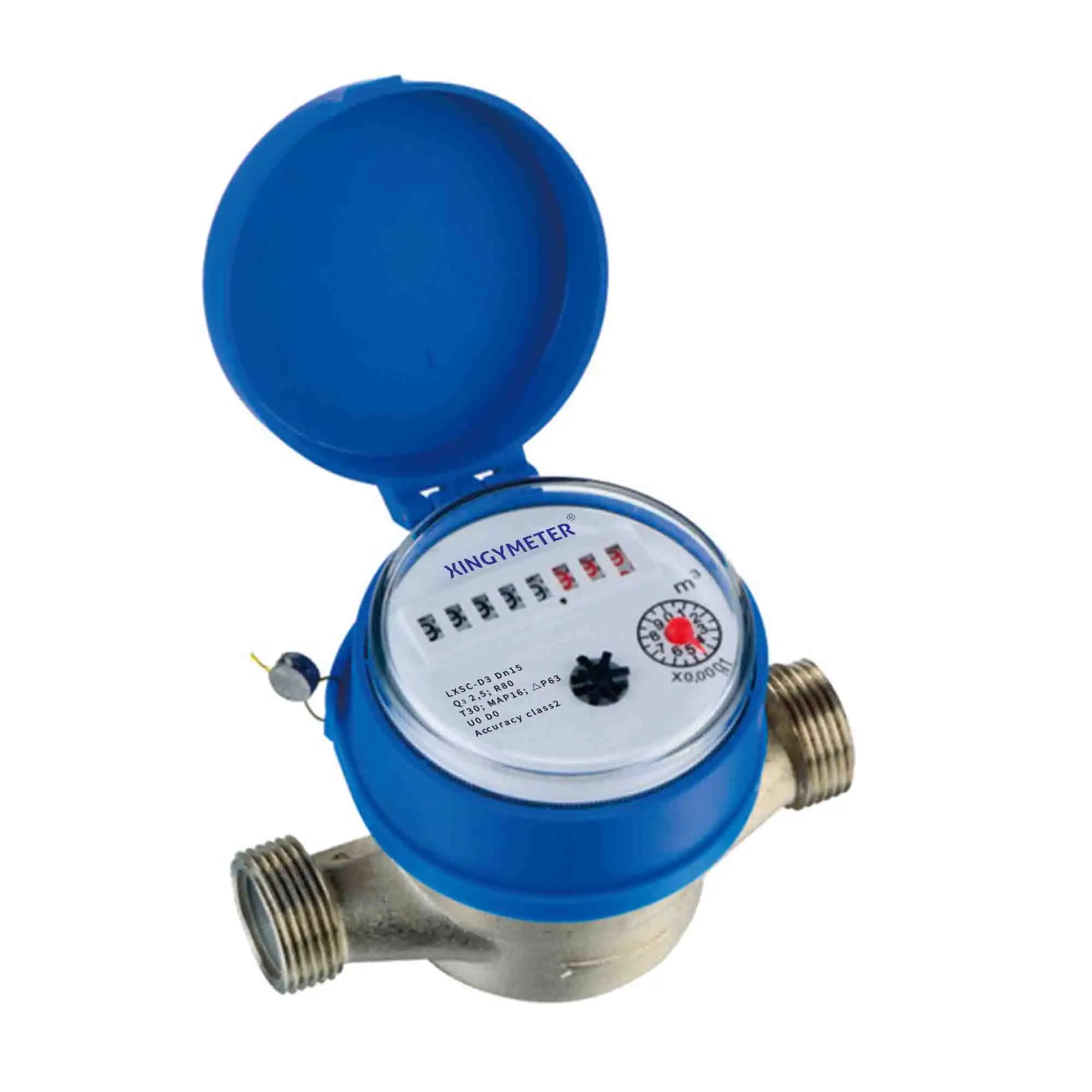 Single-jet Dry Type Vane Wheel Water Meter