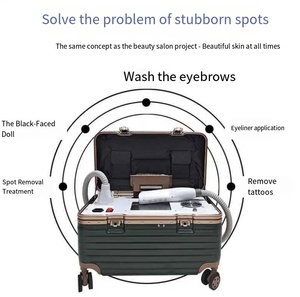 เครื่องทำความสะอาดคิ้วแบบพกพาชนิดล้อเลื่อน เครื่องกำจัดรอยสักและเม็ดสีคิ้วแบบพิโคเซคันด์ขนาดเล็ก - Product Image 3