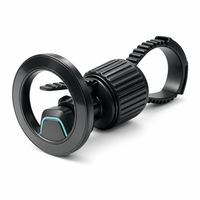 Support magnétique universel OEM/ODM en ABS pour téléphone et tablette, compatible avec les chariots de golf, avec sangle réglable et rotation à 360°