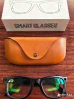 Gafas Inteligentes MT5 Ultra Meta Ray Ban Elegantes con Grabación de Video de 8MP y 1080P, Traducción, Resistencia al Agua IPX-5 y Botón Táctil