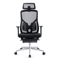 Fauteuil de bureau inclinable JOHOOFURNITURE avec appui-tête, vente en gros, Cadeira De Escritorio pour bureau à domicile, coussin épais confortable