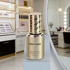 Colle pour extensions de cils Pinky Leem, marque privée, sans latex, séchage rapide à faible humidité, imperméable, colle pour cils - Product Image 1