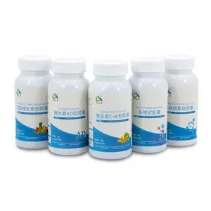 Biocaro fabricante oem Etiqueta Privada suplementos de salud de calcio vitamina D cápsula blanda