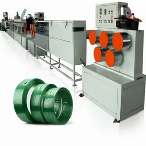 Plástico PP PET Poliéster Embalagem Cinta Strapping Strip Belt Tape Band Extrusora Making Machine