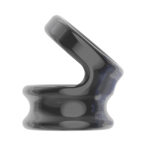 남자를위한 음낭 족쇄 잠금 부드러운 실리콘 지연 사정 수탉 반지 - Product Image 3