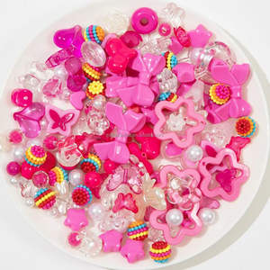 Kit de Materiales para Manualidades con Cuentas, para Hacer Pulseras, Collares, Correas para Teléfono, Accesorios que Incluyen Cuentas de Plástico Acrílico - Product Image 1