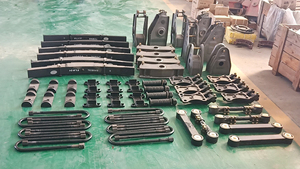 Mỹ loại 3-trục nhiệm vụ nặng nề bán Trailer <span class=keywords><strong>Bogie</strong></span> đình chỉ các bộ phận điều kiện mới xe tải Trailer Châu Âu các bộ phận - Product Image 5