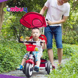 Venta caliente niños de <span class=keywords><strong>3</strong></span> ruedas paseo en coche plegable triciclo de niños en bicicleta - Product Image 5