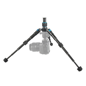 BEXIN chân máy di động Chân máy du lịch Trọng lượng nhẹ đứng máy tính bảng video mini ba chân hỗ trợ không có đầu bóng - Product Image 3