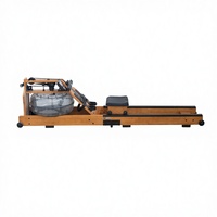Máquina de Remo de Madera Inteligente y Silenciosa para Ejercicios Aeróbicos en Interiores, Multi-Escena, 38 kg de Peso, 150 kg de Capacidad Máxima de Usuario
