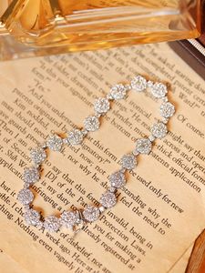 Brazalete de Diamantes Naturales de Lujo Xinfly de 4.32CT, PT850, Alta Calidad, Brazalete Completamente Adornado con Diamantes, Excelente Relación Calidad-Precio - Product Image 2