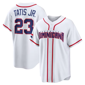 Maillot de baseball classique brodé 2026 Vladimir Guerrero Jr 2 <span class=keywords><strong>Juan</strong></span> <span class=keywords><strong>Soto</strong></span> 4 Julio Rodriguez 4 Ketel Marte - Product Image 3
