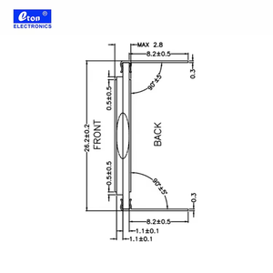 Chuyên nghiệp tùy chỉnh 6-chữ số 7-đoạn LCD hiển thị biểu tượng thanh tiến trình cho dụng cụ công nghiệp - Product Image 6