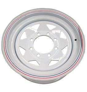 Jantes en acier pour <span class=keywords><strong>remorque</strong></span> de <span class=keywords><strong>13</strong></span> pouces, vente en gros d'usine chinoise, 13x4, 13x4.5, 13x5.5 pour <span class=keywords><strong>remorque</strong></span> - Product Image 1