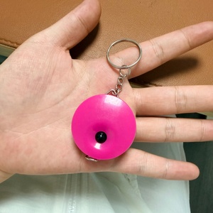 Ruban à mesurer rétractable souple de 1,5 mètre, porte-clés, logo personnalisé pris <span class=keywords><strong>en</strong></span> charge, couleur bonbon, mini <span class=keywords><strong>règle</strong></span> de mesure compacte et portable - Product Image 6